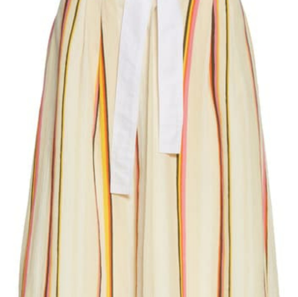 Tory Burch canyon striped cotton skirt - Picture 5 of 6